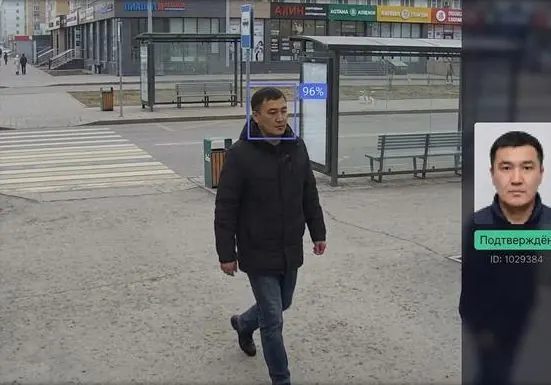 Распознавание лица прохожего